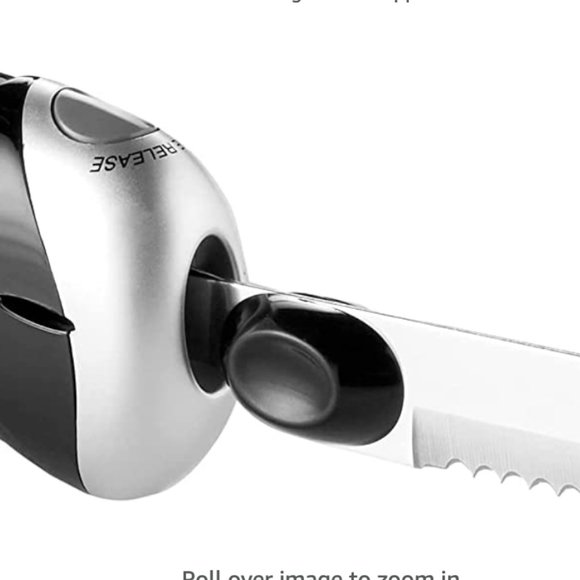 Cuisinart Electric Knife,1 Blade, Black,1 EA - Picture 5 of 7